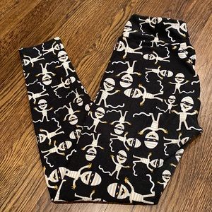 Lularoe One Size Mummy Halloween Leggings